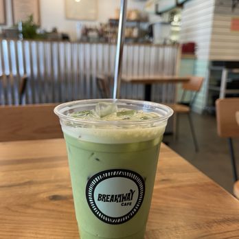 Breakaway Cafe - Matcha latte - Cafes Near Me - Culver City, California Breakaway Cafe - Matcha latte - Cafes Near Me - Culver City, California