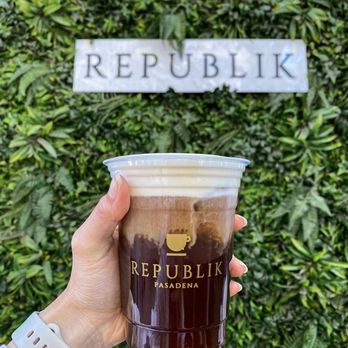 Republik Coffee - Salted Cold Brew Cloud - Coffee & Tea Near Me - Pasadena, California Republik Coffee - Salted Cold Brew Cloud - Coffee & Tea Near Me - Pasadena, California