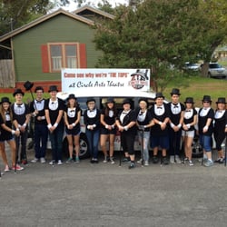 Circle Arts Theatre - 2015 Comal County Fair Parade Entry (Dancing routines down the street set to "You're the Tops" and "Puttin' on the Ritz."