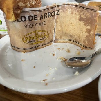 Nova Era - a half eaten piece of cake on a plate - Bakeries Near Me - London, Ontario