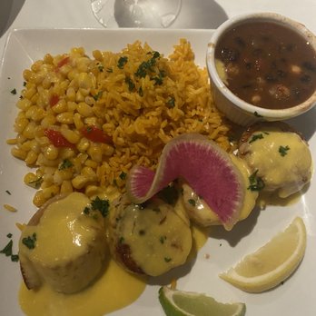 Morgan's Mango - Catch of the Day: Scallops in mango rum sauce - Seafood Near Me - Saint John, Virgin Islands