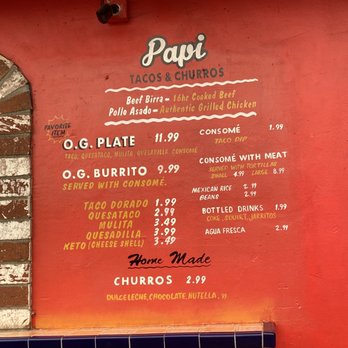 Papi Tacos & Churros - Tacos Near Me - Los Angeles, California Papi Tacos & Churros - Tacos Near Me - Los Angeles, California