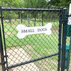 Pavilion Dog Park - Small dog park entrance