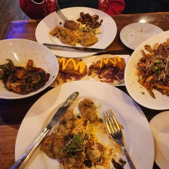Lib's Grill - Asian Fried Brussels Sprouts, Short Rib Poutine, Fish Tacos, and Fried Oysters - Seafood Near Me - Perry Hall, Maryland