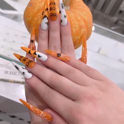 Sunflower Nails Plus - Happy Halloween FS by Kenvin