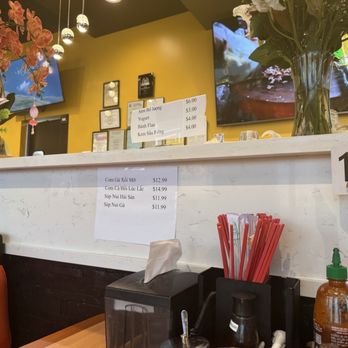 Din Ky 2 - Dessert menu is posted on the counter - Vietnamese Near Me - Houston, Texas Din Ky 2 - Dessert menu is posted on the counter - Vietnamese Near Me - Houston, Texas
