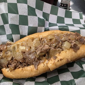 Rick's Cheesesteak Shop - Cheesesteak with onions. - Cheesesteaks Near Me - Williamsburg, Virginia