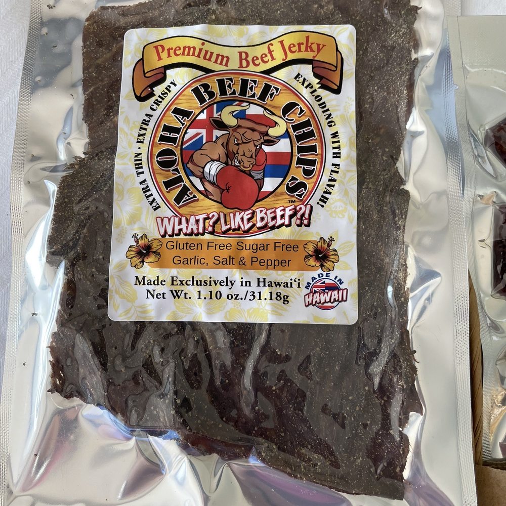 Aloha Beef Chips - Waipahu - the package - Specialty Food Near Me - Kapolei, Hawaii Aloha Beef Chips - Waipahu - the package - Specialty Food Near Me - Kapolei, Hawaii