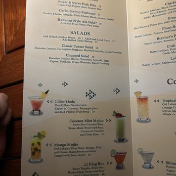 Off the Hook - Menu 2024 - Lounges Near Me - Kapolei, Hawaii