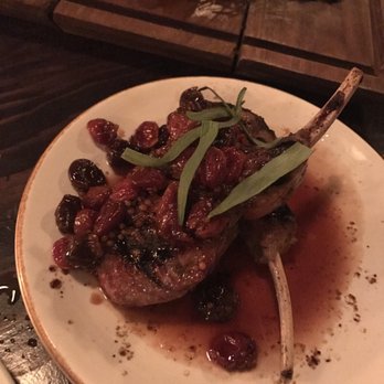 Social - Lollipop lamp chops goood - New American Near Me - Costa Mesa, California
