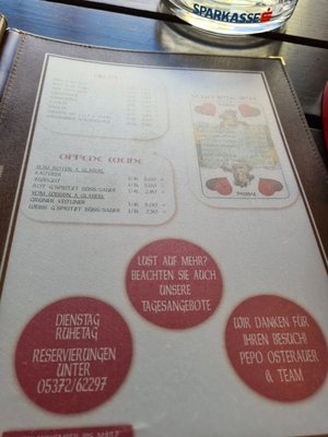 Menu photo 1 Sepp Osterauer Kufstein, 7