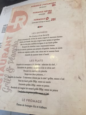Menu photo 3 Restaurant Au LR La Rochelle, 17