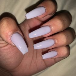 Pretty Nails - This is "coffin"