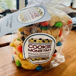 a bag of cookies