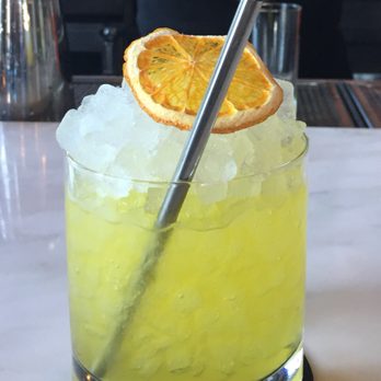 Death & Co - The High Atlas is gorgeous and tasty if you enjoy the smoke from Mezcal - Cocktail Bars Near Me - Denver, Colorado
