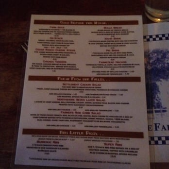 The Farmstead - Menu 1-3-15 - Steakhouses Near Me - Cedarburg, Wisconsin