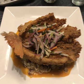 Letterpress - Florida Yellow Tail Snapper - New American Near Me - Lake Buena Vista, Florida Letterpress - Florida Yellow Tail Snapper - New American Near Me - Lake Buena Vista, Florida