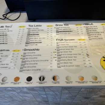 101 Boba - Menu~ (July 2024) - Bubble Tea Near Me - Vancouver, British Columbia