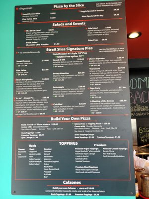 Menu photo 1 The Strait Slice Pizza Port Angeles, WA Menu photo 1 The Strait Slice Pizza Port Angeles, WA