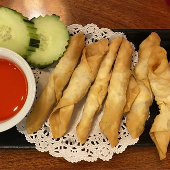 Thaiger - Wonton shrimp appetizer - Thai Near Me - Glendale, California Thaiger - Wonton shrimp appetizer - Thai Near Me - Glendale, California