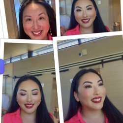 Light makeup for my sweet and beautiful client