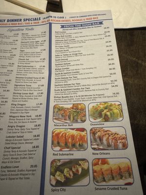 Menu photo 6 Kickys Restaurant Matawan, NJ Menu photo 6 Kickys Restaurant Matawan, NJ