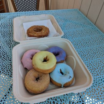 Donut Petit - Vegan Donuts & 1 Old Fashioned non vegan donut - Donuts Near Me - Alameda, California Donut Petit - Vegan Donuts & 1 Old Fashioned non vegan donut - Donuts Near Me - Alameda, California