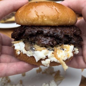 Gutenburg - Goat Cheese & Mushroom Burger - Burgers Near Me - Chicago, Illinois