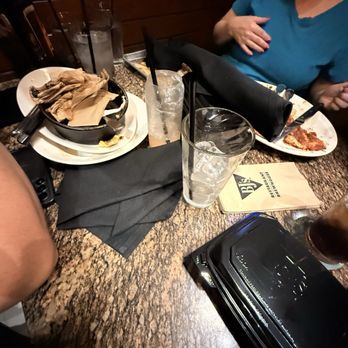 BJ's Restaurant & Brewhouse - Just trying to eat our dessert - Pizza Near Me - Dublin, California