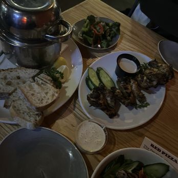 Ivy City SmokeHouse - Pei Mussels, Smoked and Grilled Chicken Wings, Seasonal Vegetables, Grilled Shrimp - Seafood Near Me - Washington, DC, District of Columbia