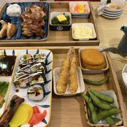 2/11/25 Hanami Super Combo D - Salmon & Teishoku Teriyaki Chicken