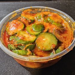 DAM Sandwiches - Cucumber kimchi
