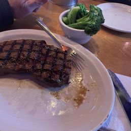 In progress 16 oz sirloin In progress 16 oz sirloin