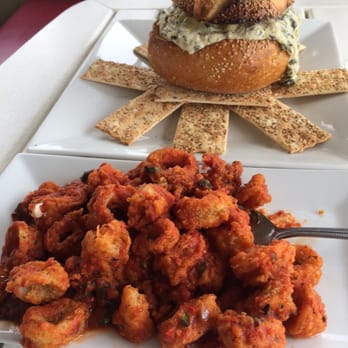 Harbor Crab - Calamari and Crab Spinach dip!  So tasty - American Near Me - Patchogue, New York
