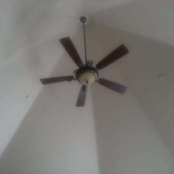 Valley West Electric - Ceiling fan install, way up there - Electricians Near Me - Sacramento, California Valley West Electric - Ceiling fan install, way up there - Electricians Near Me - Sacramento, California