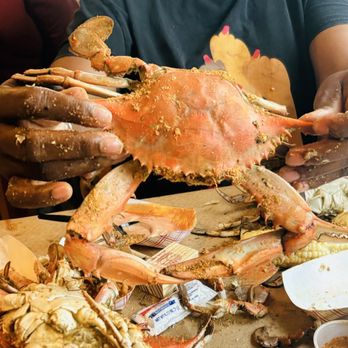 Old Mill Crab House - Huge crab from the feast - Seafood Near Me - Delmar, Delaware