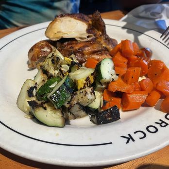 Redrock Canyon Grill - Norman - Chicken with glazed carrots and grilled zucchini and squash - American Near Me - Norman, Oklahoma Redrock Canyon Grill - Norman - Chicken with glazed carrots and grilled zucchini and squash - American Near Me - Norman, Oklahoma