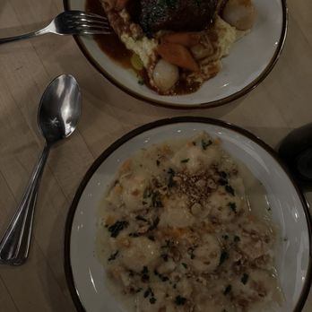 Great Gold - Ravioli, short rib and poltena - New American Near Me - Truckee, California