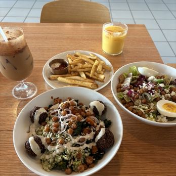 Ibiza - Spring Salad Hippie Salad Disco Fries Mango Lassi Iced Masala Chai Latte - Salad Near Me - Santa Cruz, California Ibiza - Spring Salad Hippie Salad Disco Fries Mango Lassi Iced Masala Chai Latte - Salad Near Me - Santa Cruz, California