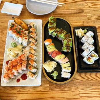 Tokyo Cafe - Six rolls - Tejas, White Tiger, Spice Girls, Alaska, Caterpillar, Rainbow. All FANTASTIC. - Japanese Near Me - Fort Worth, Texas Tokyo Cafe - Six rolls - Tejas, White Tiger, Spice Girls, Alaska, Caterpillar, Rainbow. All FANTASTIC. - Japanese Near Me - Fort Worth, Texas