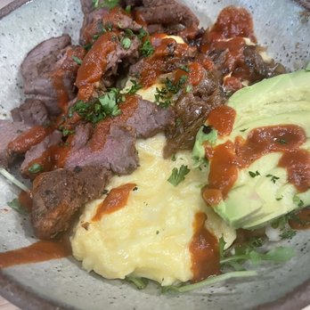 Bearcat CBD - Steak and egg bowl - Coffee & Tea Near Me - New Orleans, Louisiana