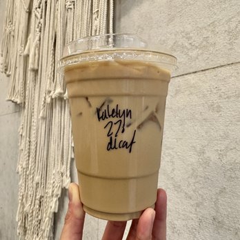 Everyday Eatery - Iced Latte with 2% Milk - Cafes Near Me - Irvine, California