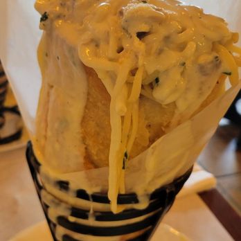 Amano - Linguini with clam sauce Fat Baby. - Pizza Near Me - Las Vegas, Nevada