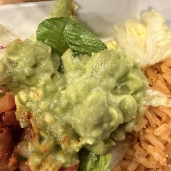 Alejandra's Authentic Mexican Food - Bland guacamole. - Mexican Near Me - Visalia, California
