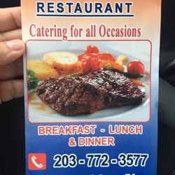 Buen Gusto Restaurant - Front menu