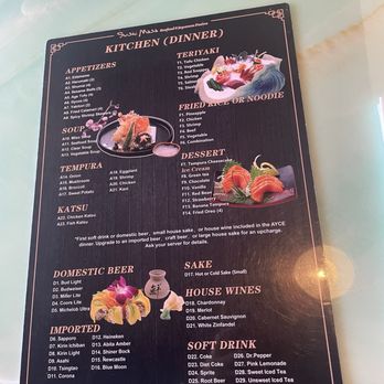 Sushi Masa - menu - Sushi Bars Near Me - Henrico, Virginia