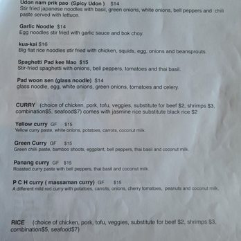 PCH Noodles - Menu Page 01-01-2024 - Thai Near Me - Lomita, California PCH Noodles - Menu Page 01-01-2024 - Thai Near Me - Lomita, California