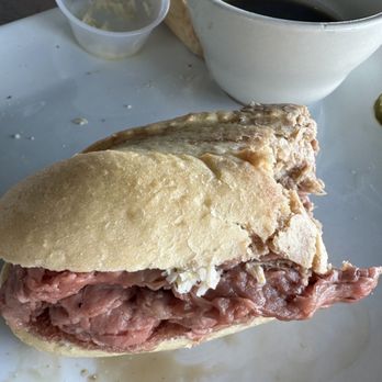 Riverside Cafe - French Dip with coleslaw - Sports Bars Near Me - Vero Beach, Florida
