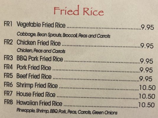 Menu photo 6 Dragon Village Oro Valley, AZ