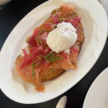The Combine Kitchen - Smoked Salmon Toast - Coffee & Tea Near Me - Rancho Cucamonga, California